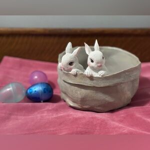 Rabbit 🐇 Flower Pot Succulent Planter~ Garden Pot ~ Flowerpot Decoration